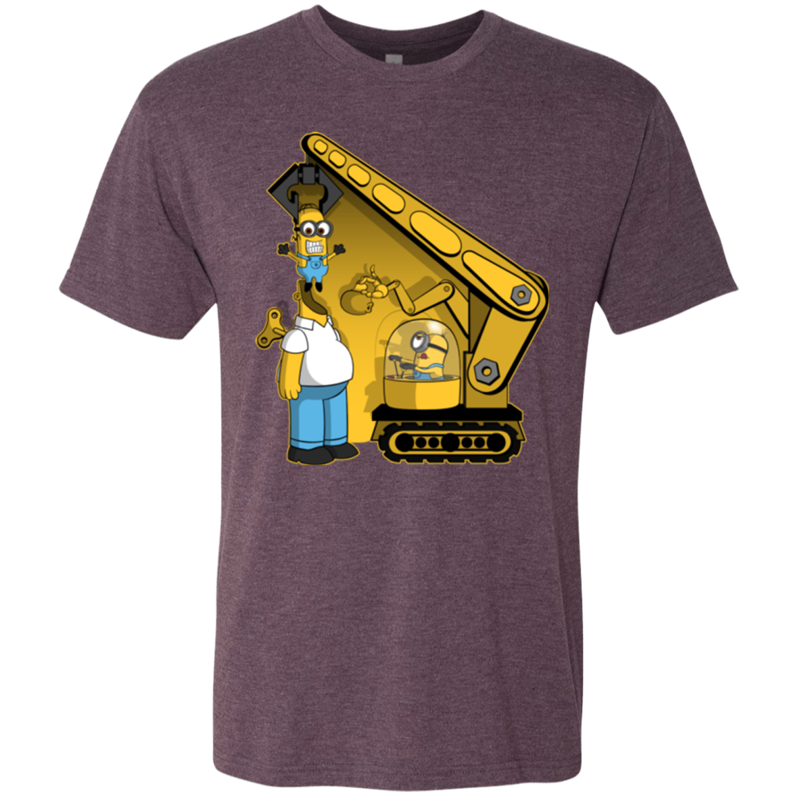 Doh Minion Men's Triblend T-Shirt