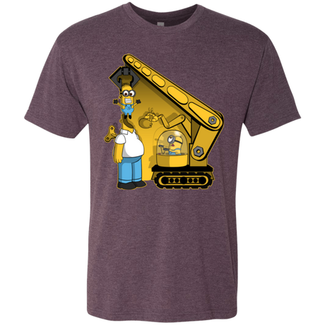 Doh Minion Men's Triblend T-Shirt