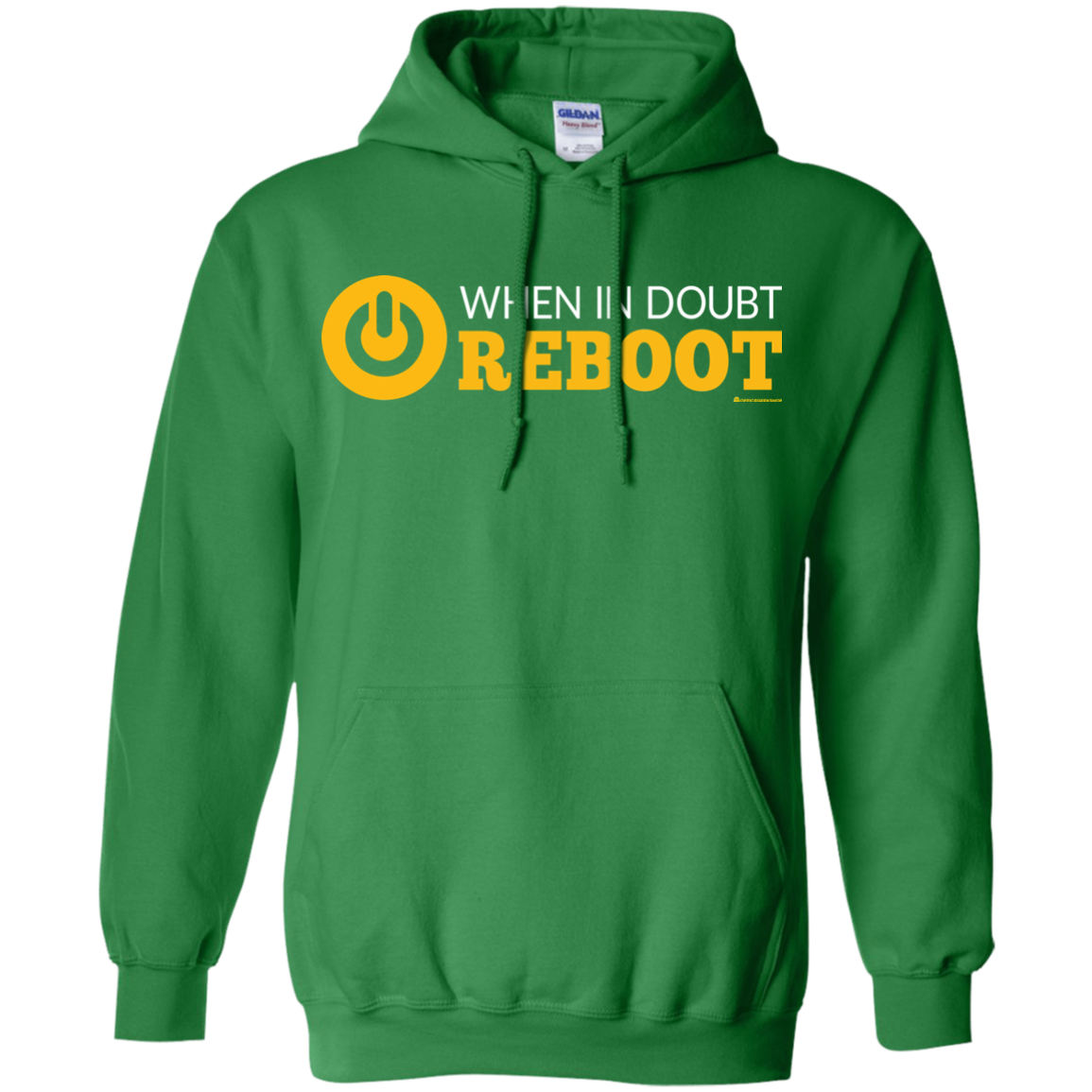 When In Doubt Reboot Pullover Hoodie