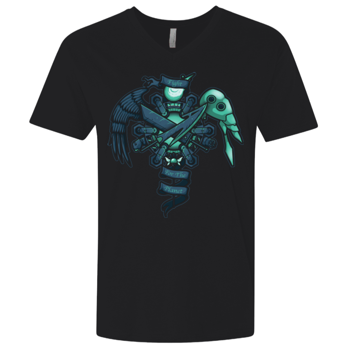 FIGHT FOR THE PLANET Men's Premium V-Neck