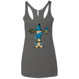 Wonderland Totem Women's Triblend Racerback Tank