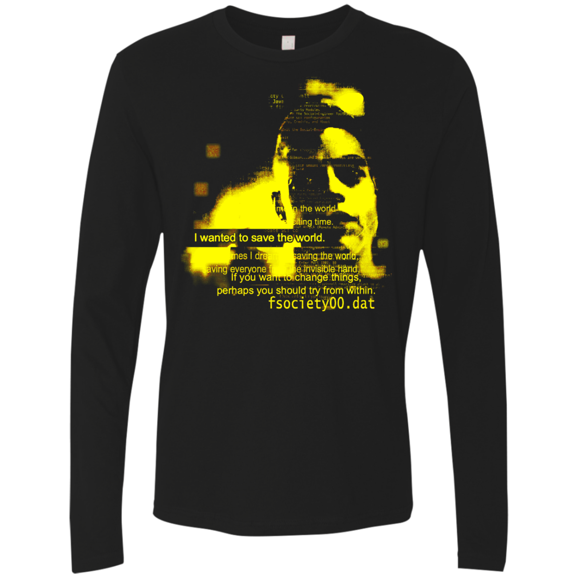 Save the World Men's Premium Long Sleeve