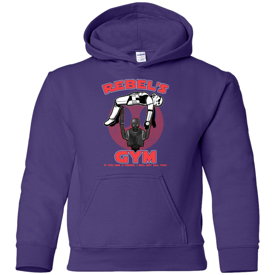 Rebel's Gym Youth Hoodie