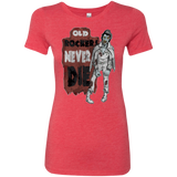 Old Rockers Never Die Women's Triblend T-Shirt