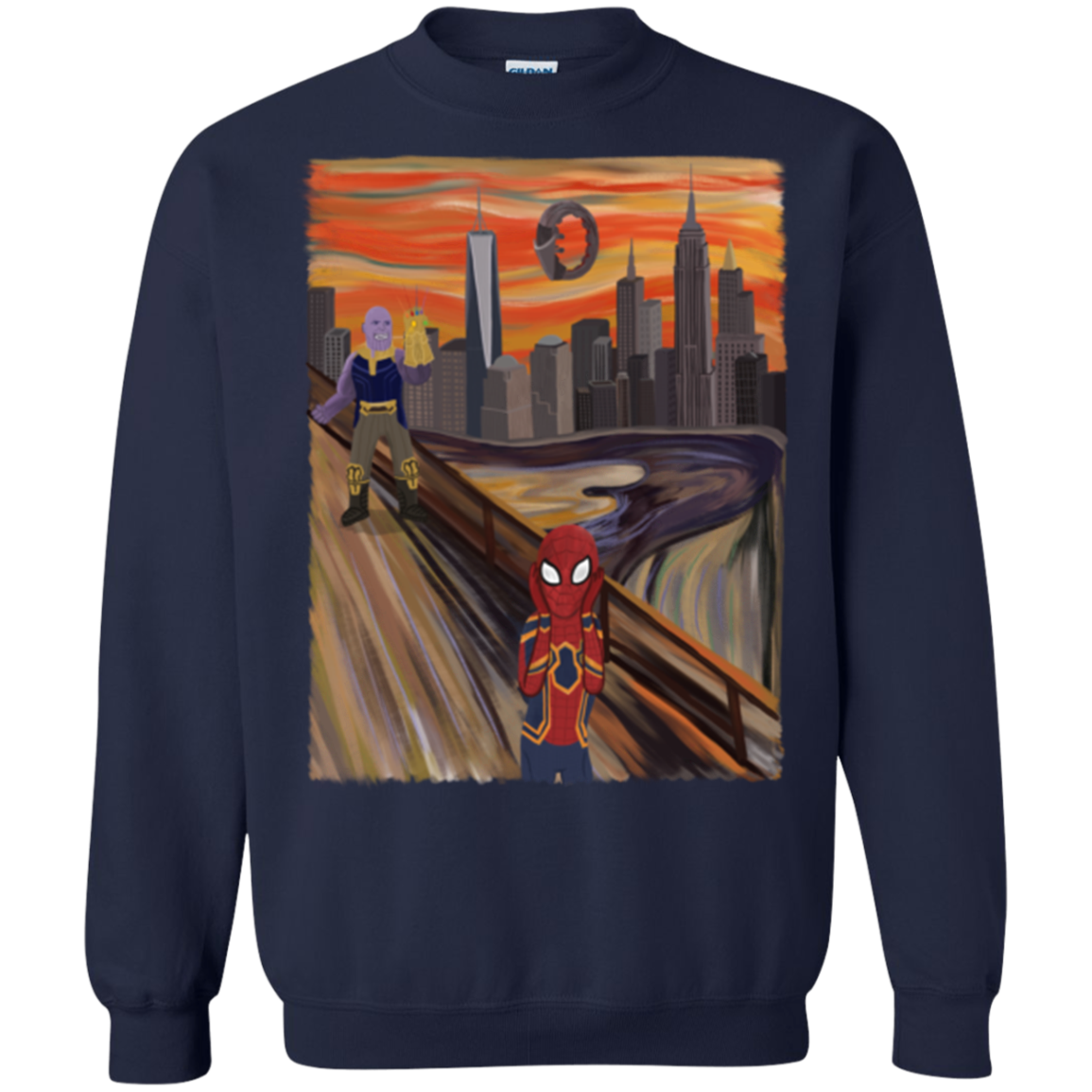 Spider Scream Crewneck Sweatshirt