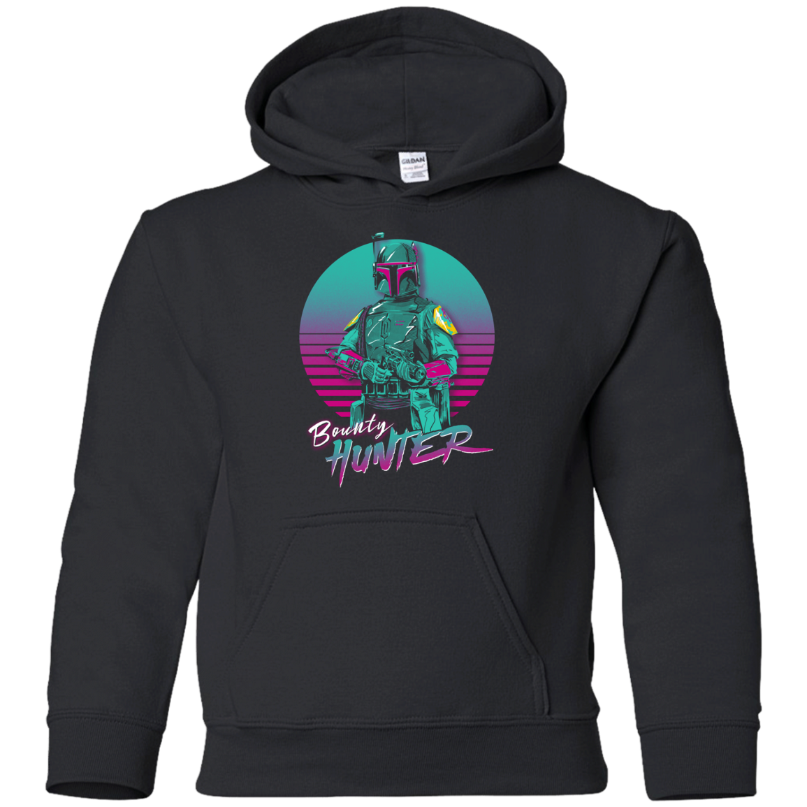 Retro Bounty Hunter Youth Hoodie