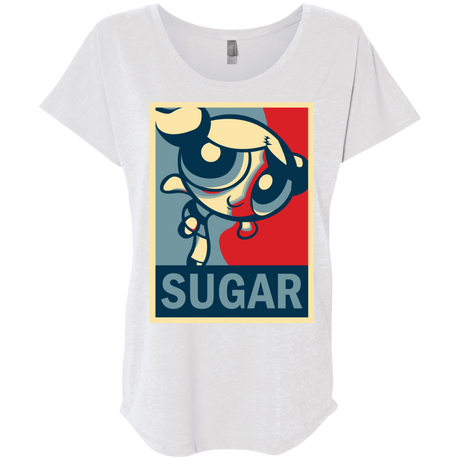 Sugar Powerpuff Triblend Dolman Sleeve