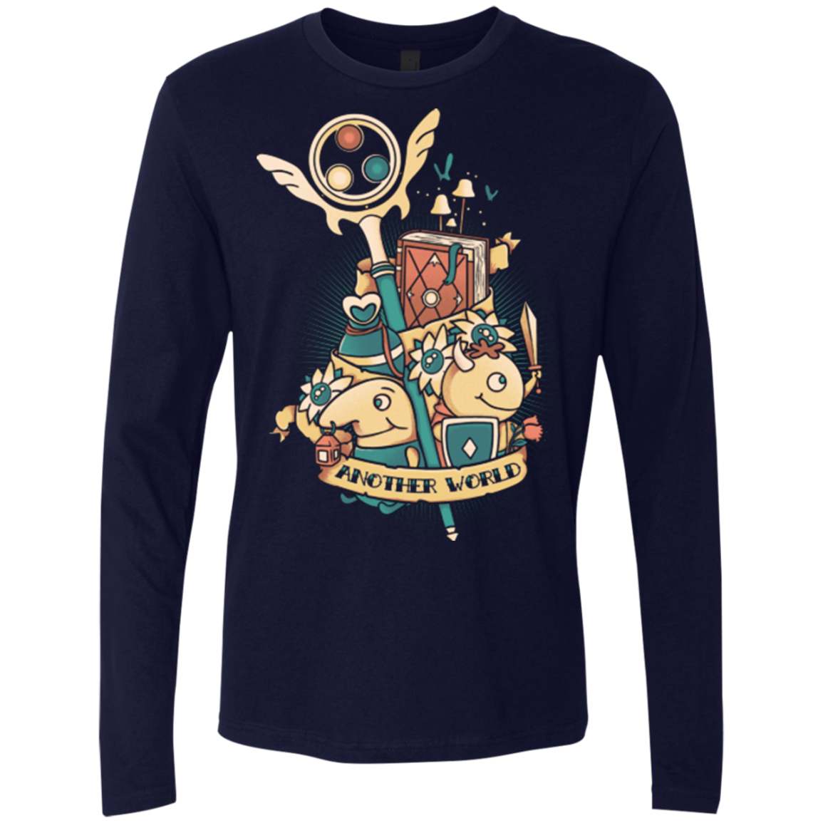 Another world Men's Premium Long Sleeve