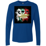 White Green Red Men's Premium Long Sleeve