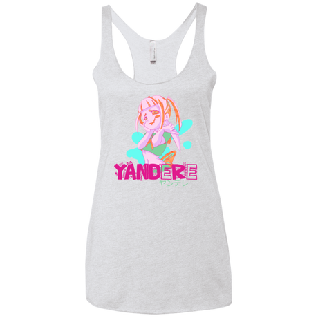 Yandere Women's Triblend Racerback Tank