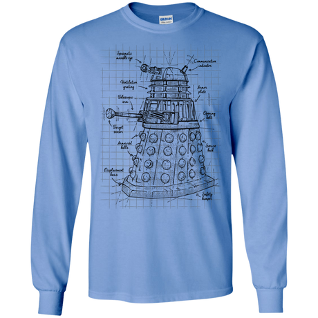 Dalek Plan Men's Long Sleeve T-Shirt