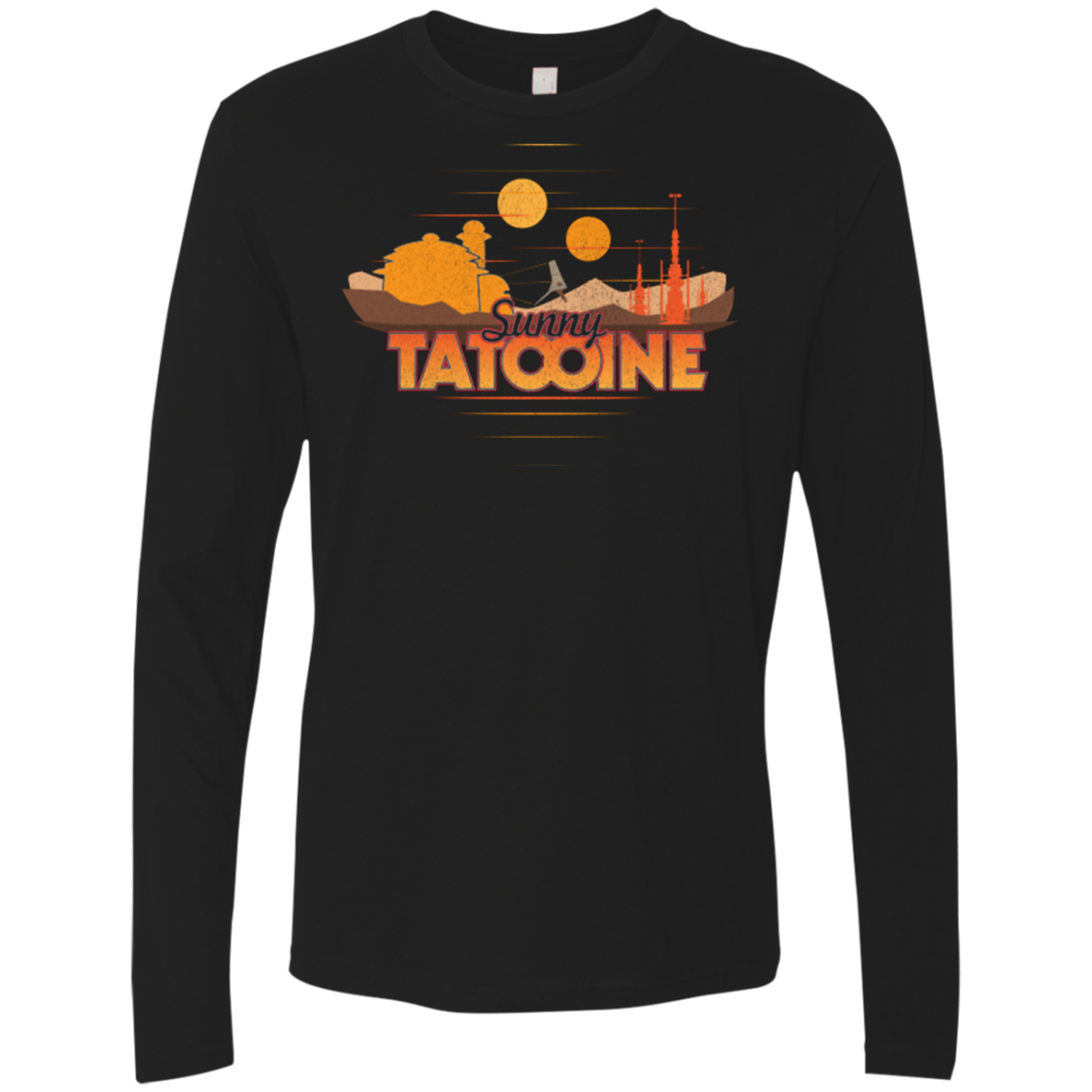 Sunny Tatooine Men's Premium Long Sleeve