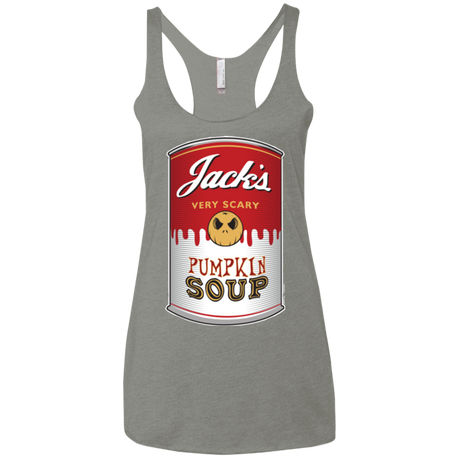 PUMPKIN SOUP Women's Triblend Racerback Tank