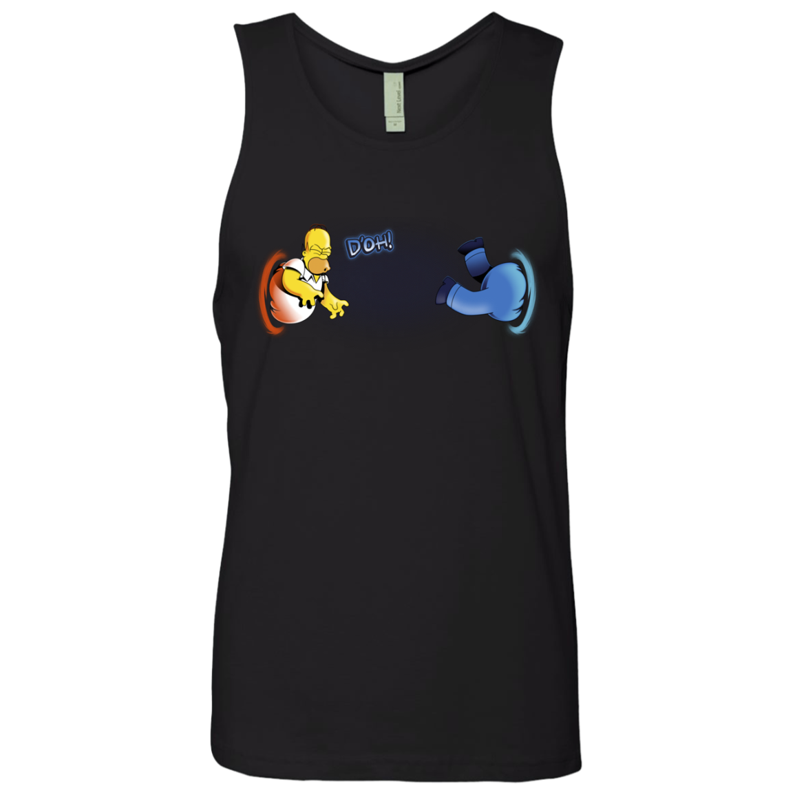 Portal D'oh Men's Premium Tank Top