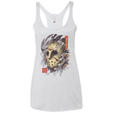 Oni Jason Mask Women's Triblend Racerback Tank