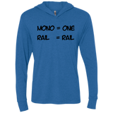 Mono Triblend Long Sleeve Hoodie Tee