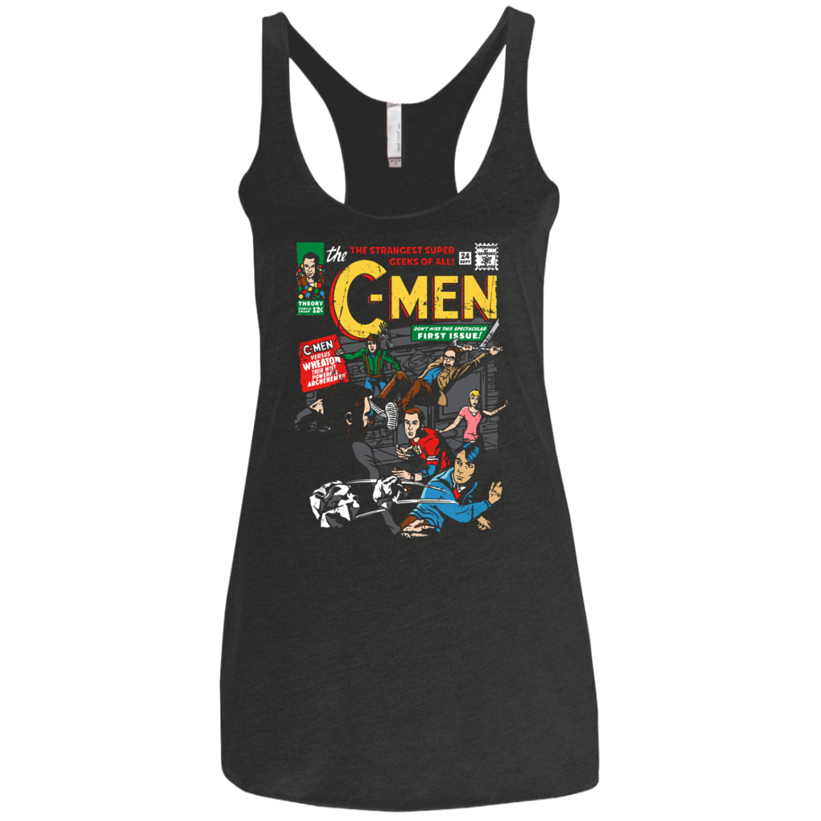 C-Men Women's Triblend Racerback Tank