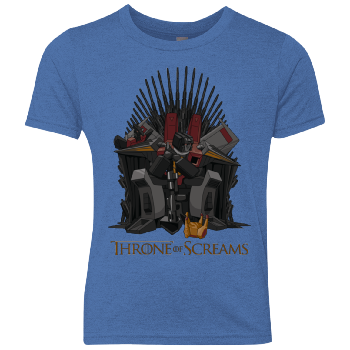 Throne Of Screams Youth Triblend T-Shirt