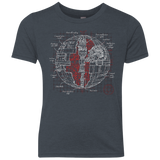 Death Star Plan Youth Triblend T-Shirt