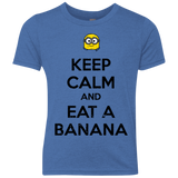 Keep Calm Banana Youth Triblend T-Shirt