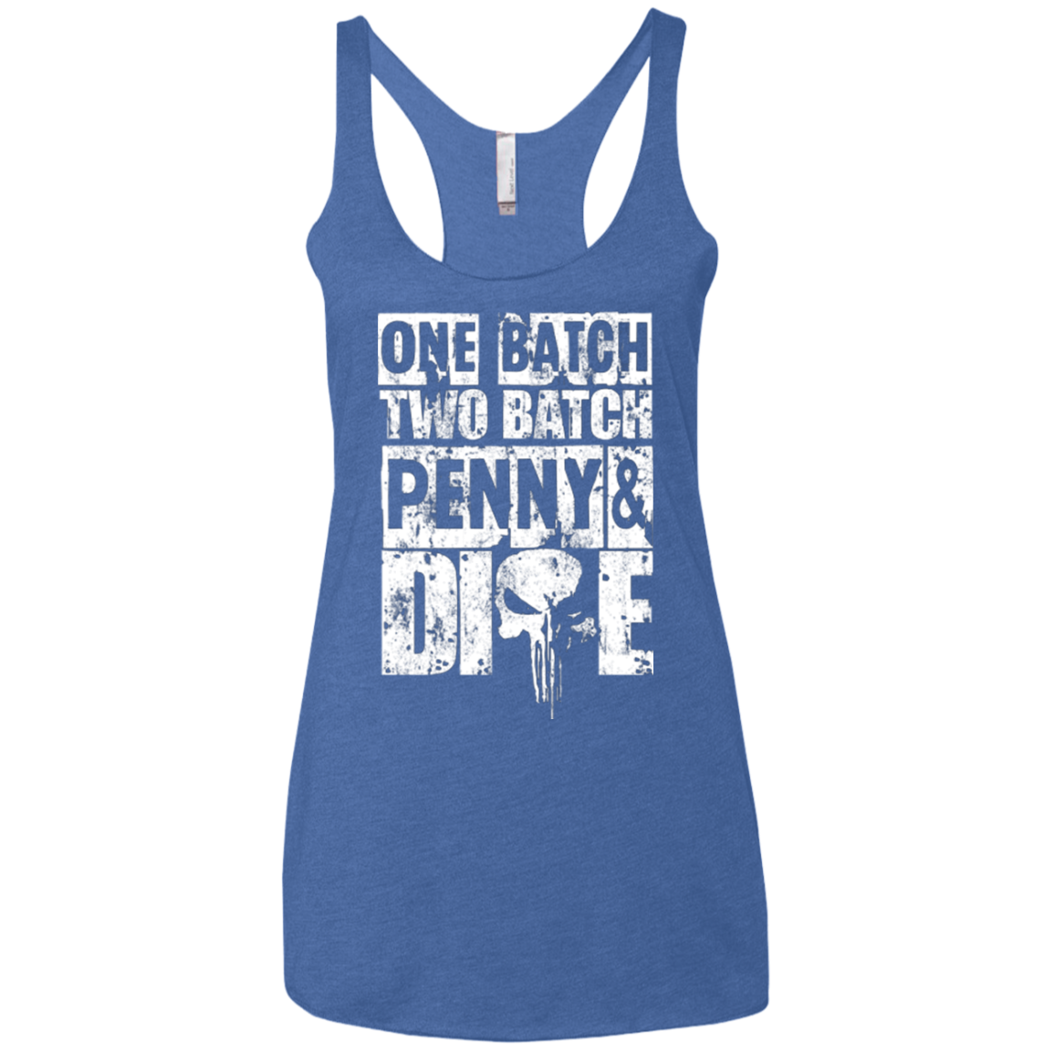 One Batch Two Batch Women's Triblend Racerback Tank