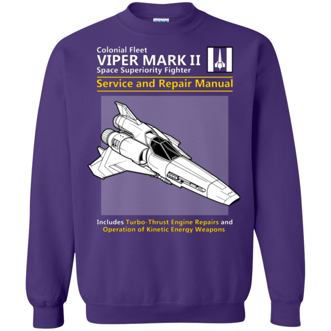 VIPER SERVICE AND REPAIR MANUAL Crewneck Sweatshirt