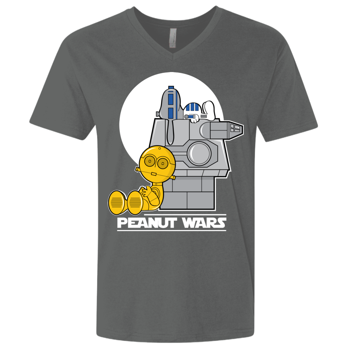 Peanut Wars Men's Premium V-Neck