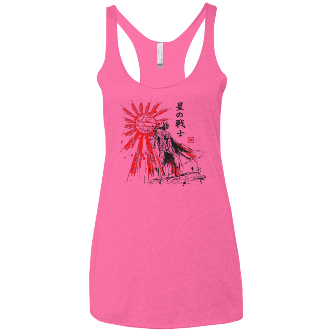 The Star Warrior Women's Triblend Racerback Tank