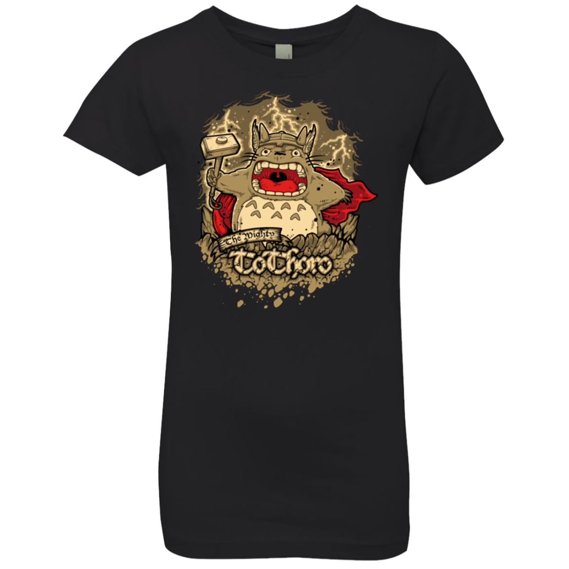 The Mighty Tothoro Girls Premium T-Shirt