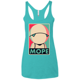 Mope Around Women's Triblend Racerback Tank