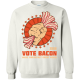 Vote Bacon In 2018 Crewneck Sweatshirt