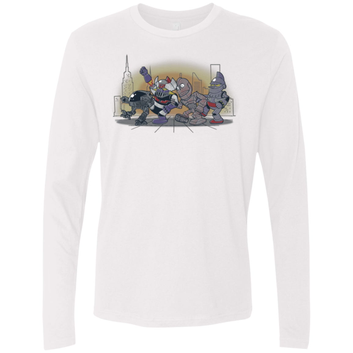 Where The Big Robots are Men's Premium Long Sleeve