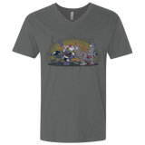 Where The Big Robots are Men's Premium V-Neck
