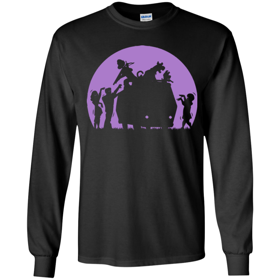 Zoinks They're Zombies Youth Long Sleeve T-Shirt