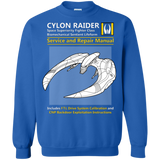 CYLON RAIDER SERVICE & REPAIR MANUAL Crewneck Sweatshirt