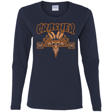 CRASHER Women's Long Sleeve T-Shirt