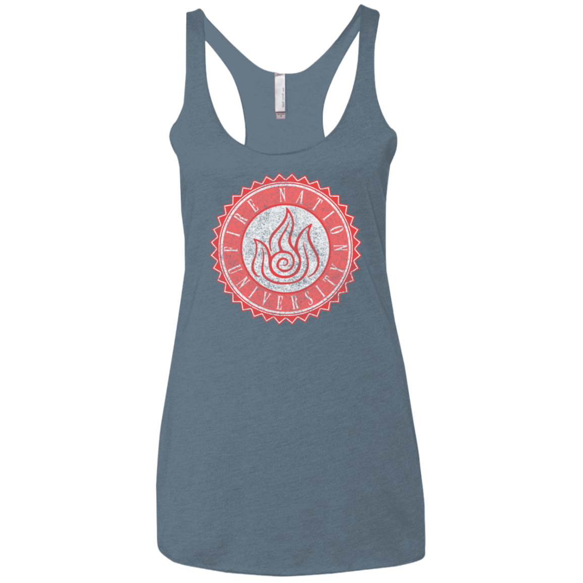 Fire Nation Univeristy Women's Triblend Racerback Tank
