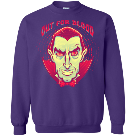 OUT FOR BLOOD Crewneck Sweatshirt