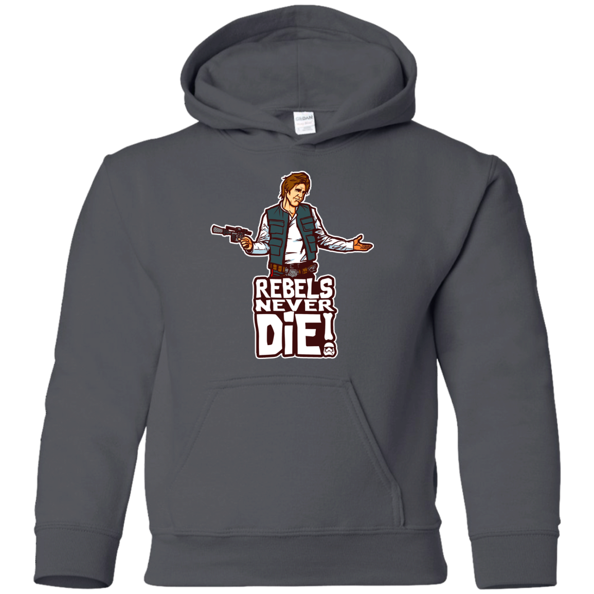 Rebels Never Die Youth Hoodie