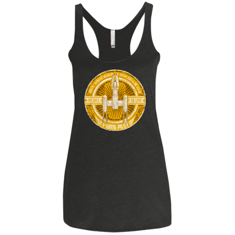 Y-Wing Scum Women's Triblend Racerback Tank