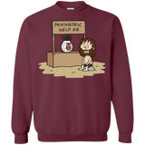 Volleyball Help Crewneck Sweatshirt