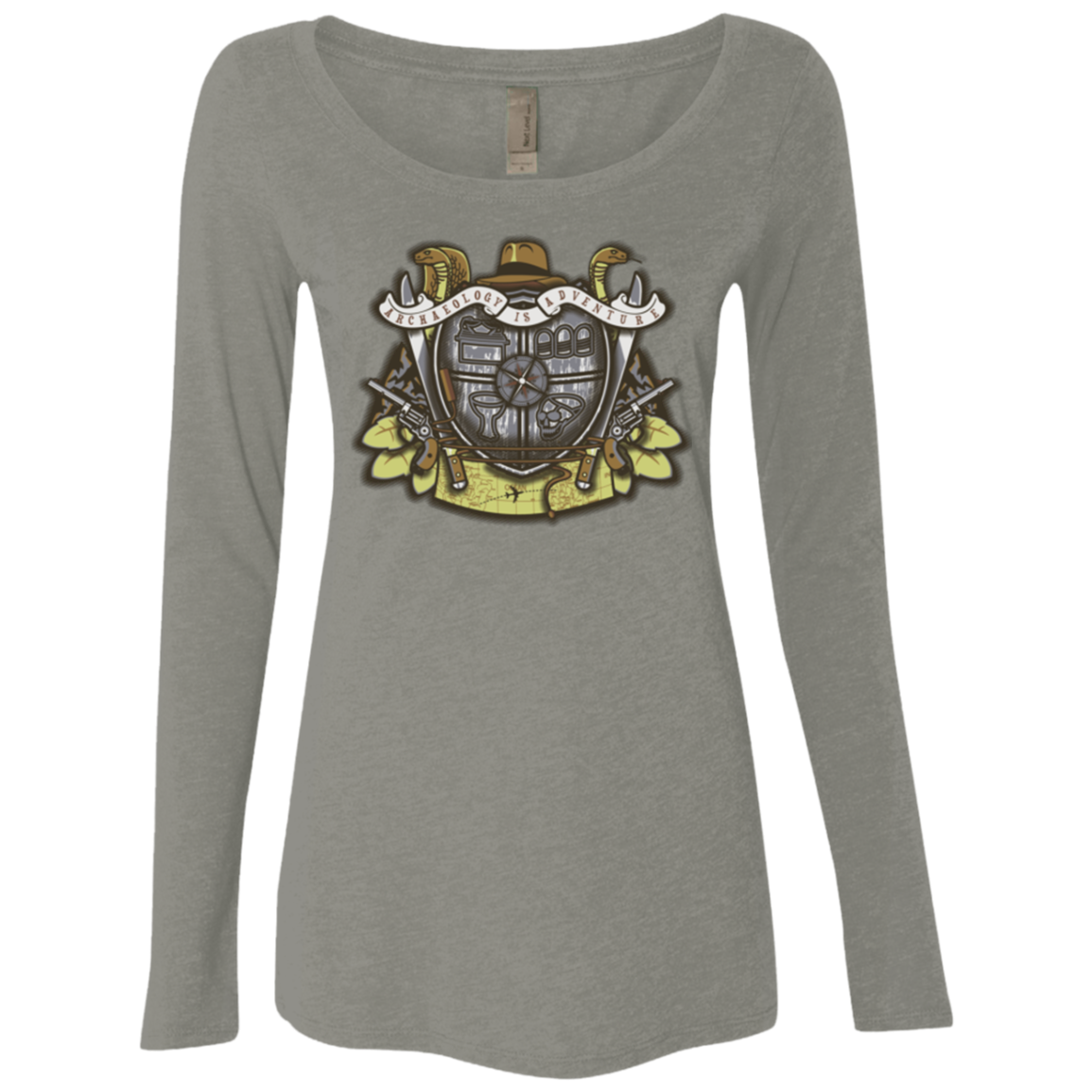 Adventurer's Crest Women's Triblend Long Sleeve Shirt