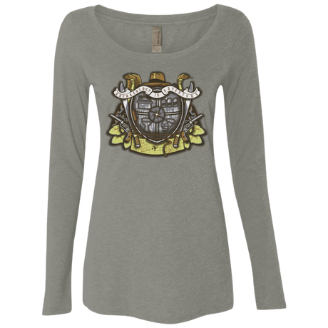 Adventurer's Crest Women's Triblend Long Sleeve Shirt