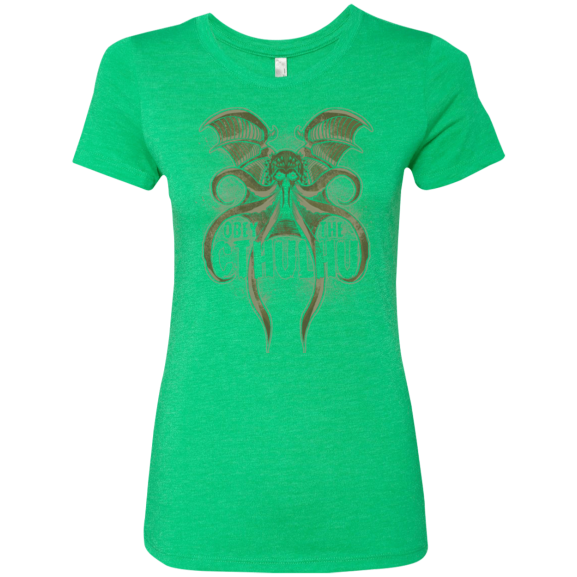 Obey the Cthulhu Women's Triblend T-Shirt