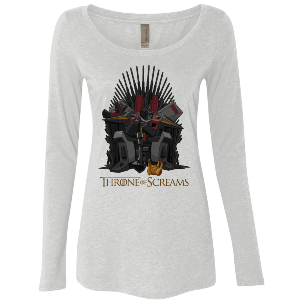 Throne Of Screams Women's Triblend Long Sleeve Shirt