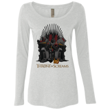 Throne Of Screams Women's Triblend Long Sleeve Shirt