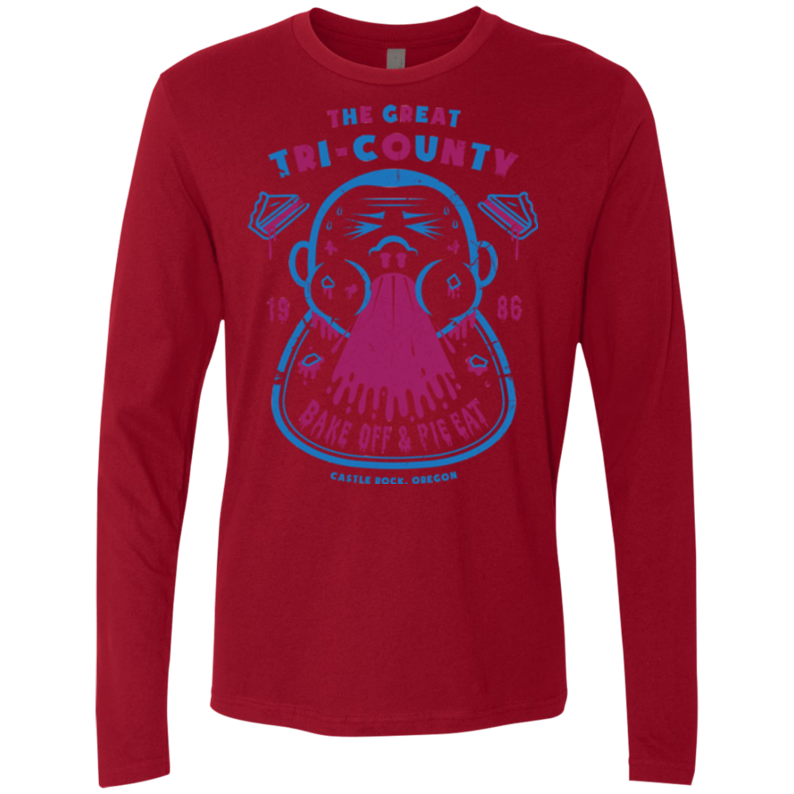Tri County Pie Eating Men's Premium Long Sleeve