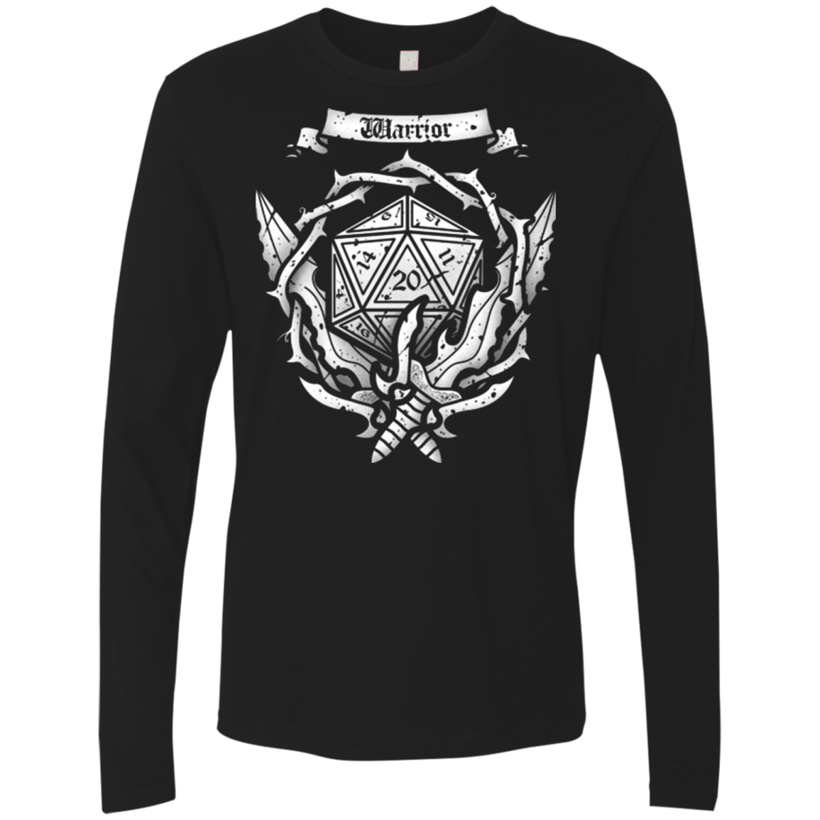 WARRIOR CREST Men's Premium Long Sleeve