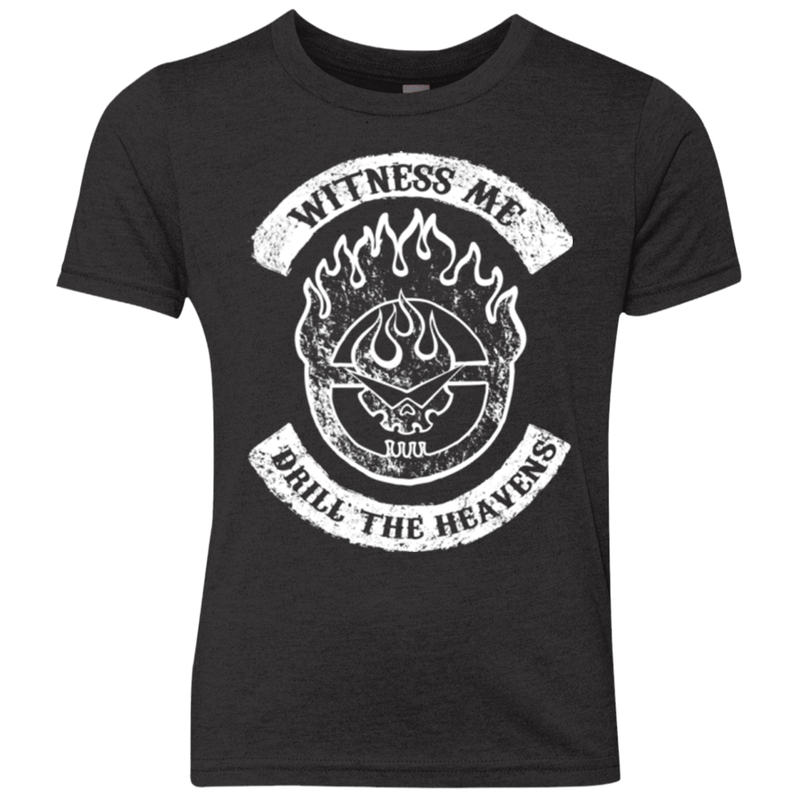 Witness Me Black Youth Triblend T-Shirt