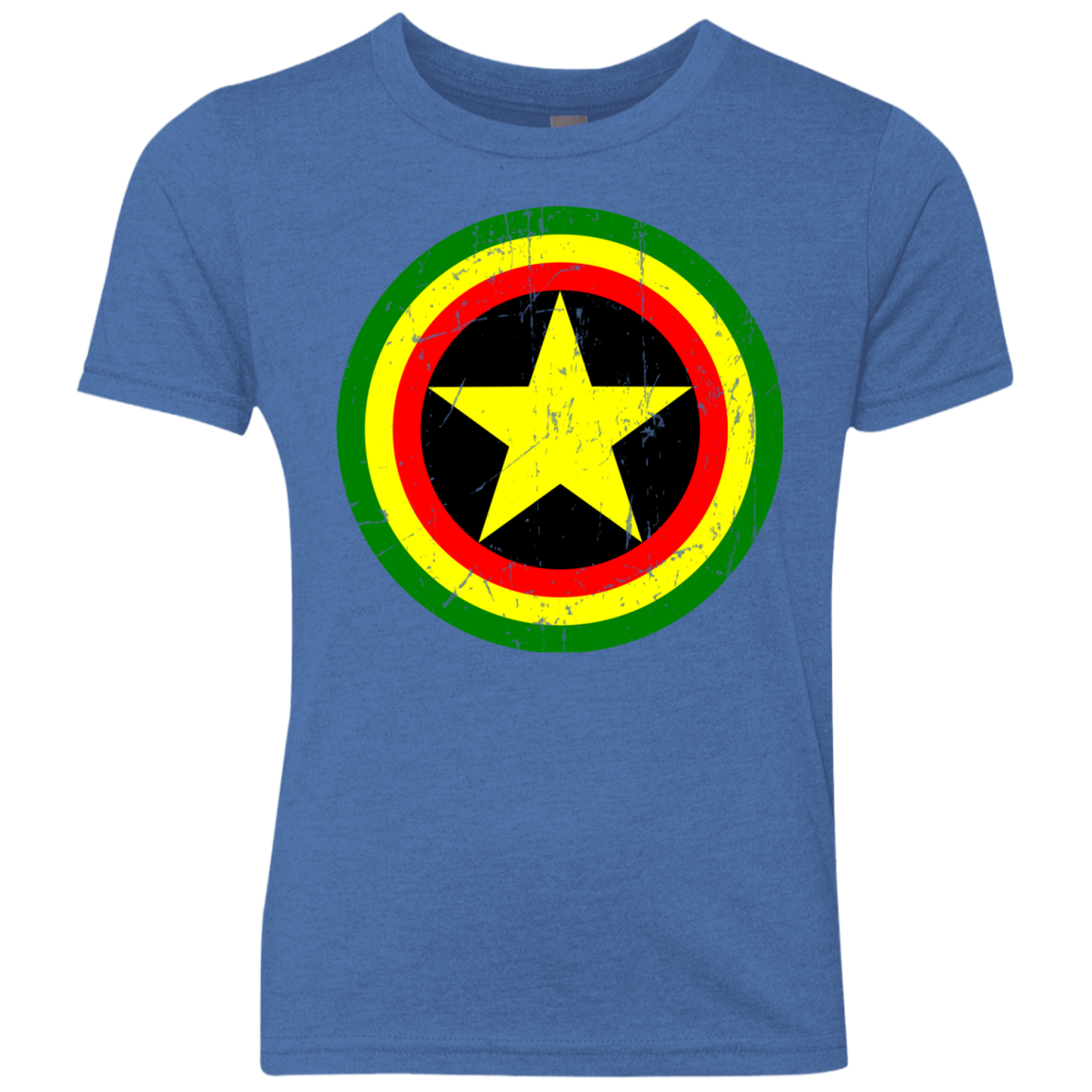 Captain Rasta Youth Triblend T-Shirt